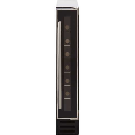 Baumatic BWC155SS/2 Built In Wine Cooler - Black / Stainless Steel - G Rated