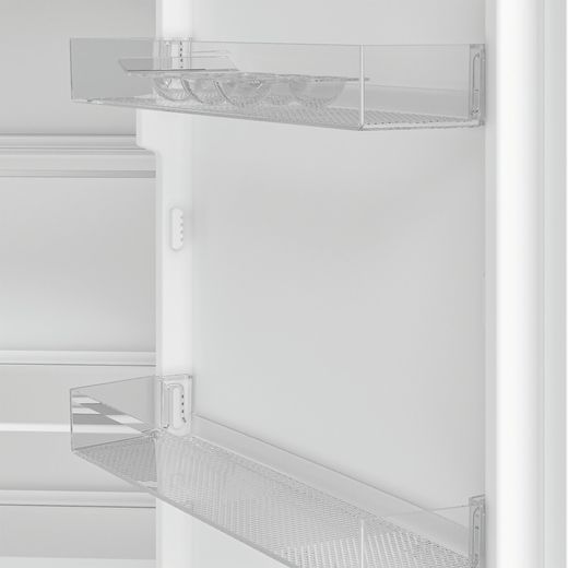 Indesit Integrated 50/50 Frost Free Fridge Freezer with Sliding Door Fixing Kit - White - Door shelf shot