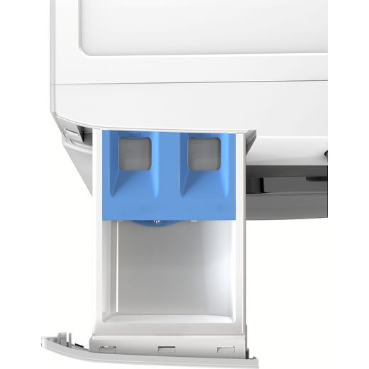 Indesit Push&Go IMA964MYTIMEUK 9kg Washing Machine with 1400 rpm - White - detergent tray shot 
