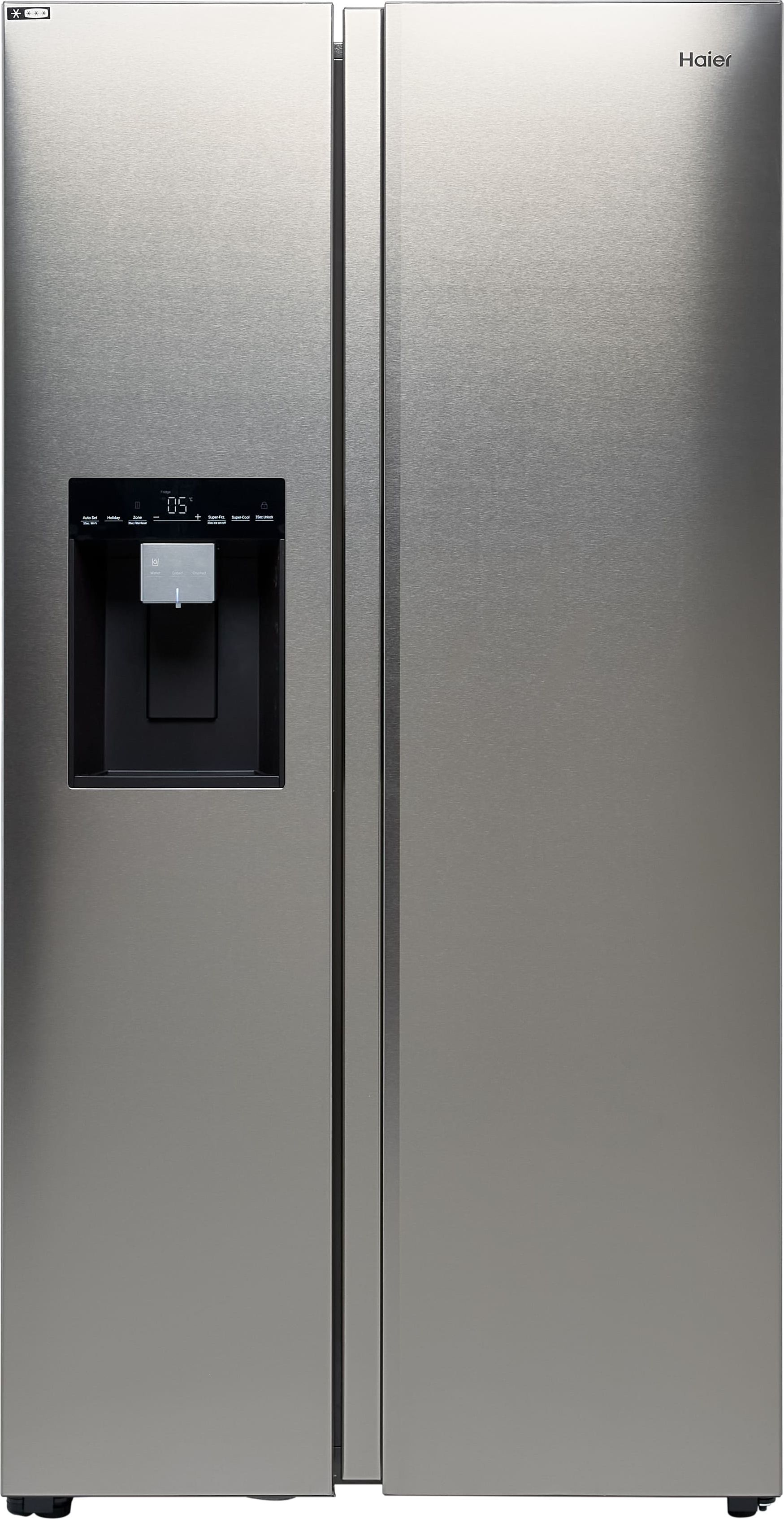 Haier American Fridge Freezer - Stainless Steel - 601L Total Capacity - Super Cool - Super Freeze