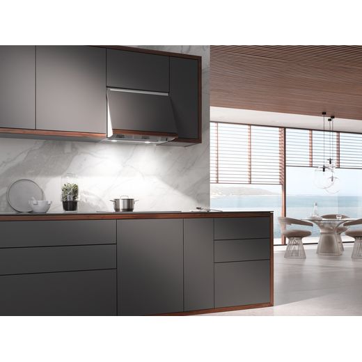Miele 60cm Cooker Hood - Stainless Steel - Cooker hood in kitchen