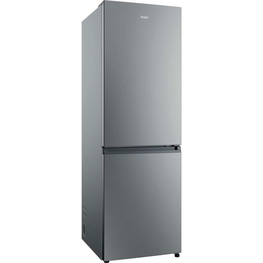 Haier HDPR3618ANPK 185cm Fridge Freezer - Inox - Right perpsective shot
