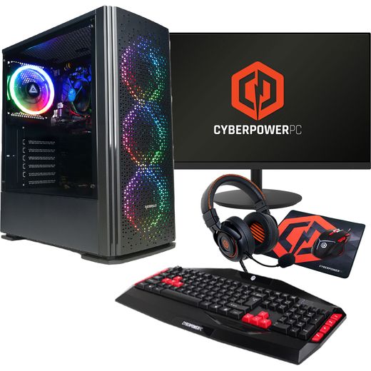 CyberPowerPC AMD Radeon Gaming Desktop | AO22225 | ao.com