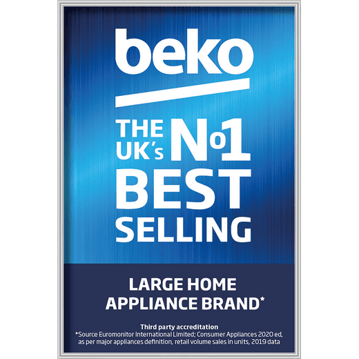 Beko HarvestFresh Integrated 50/50 Frost Free Fridge Freezer - White