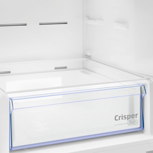 Beko Frost Free Fridge Freezer - White - Close up inside shot
