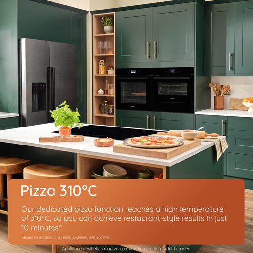 Hotpoint HOI4S8CM0XUK Built In Electric Single Oven - annotation - pizza 310°C