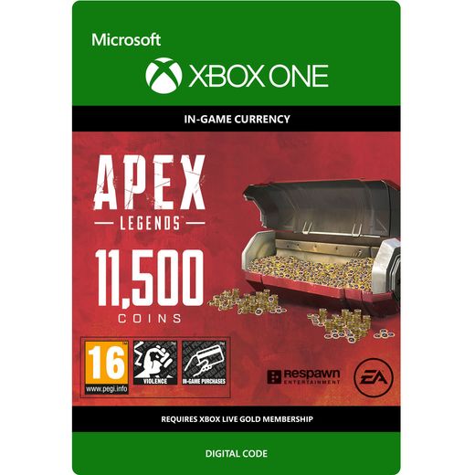 Apex Legends 11500 Coins For Xbox One Digital Download