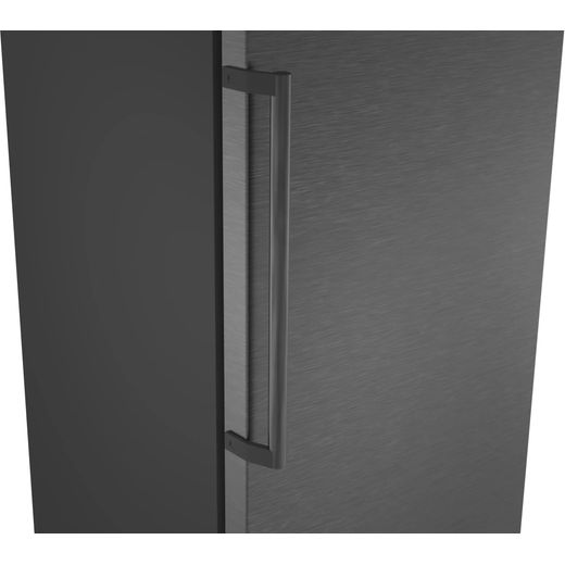 Siemens IQ-500 GS36NAXCG 186cm Upright Freezer - Black - Handle closeup