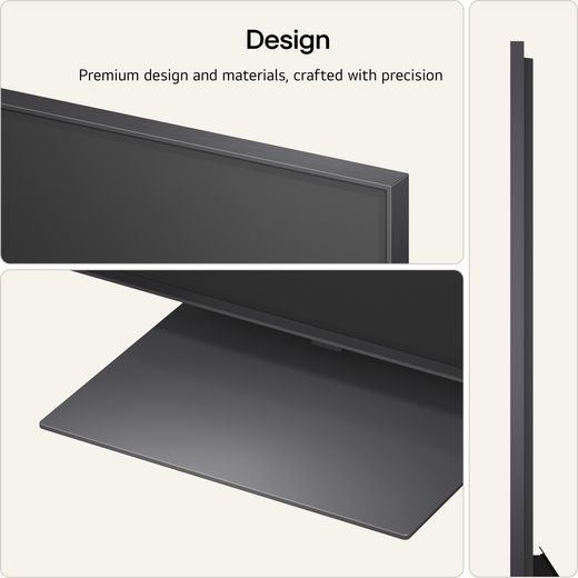 LG evo AI 100" 4K Ultra HD MiniLED Smart TV - Annotation - design shot