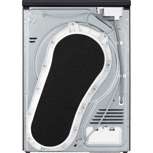 Hisense DH7S107BB Wifi Connected Heat Pump Tumble Dryer - Black - Back shot