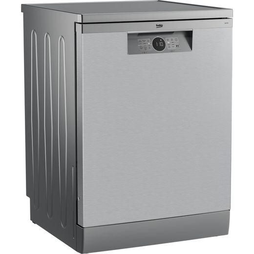 Beko Standard Dishwasher - Stainless Steel - Right perspective