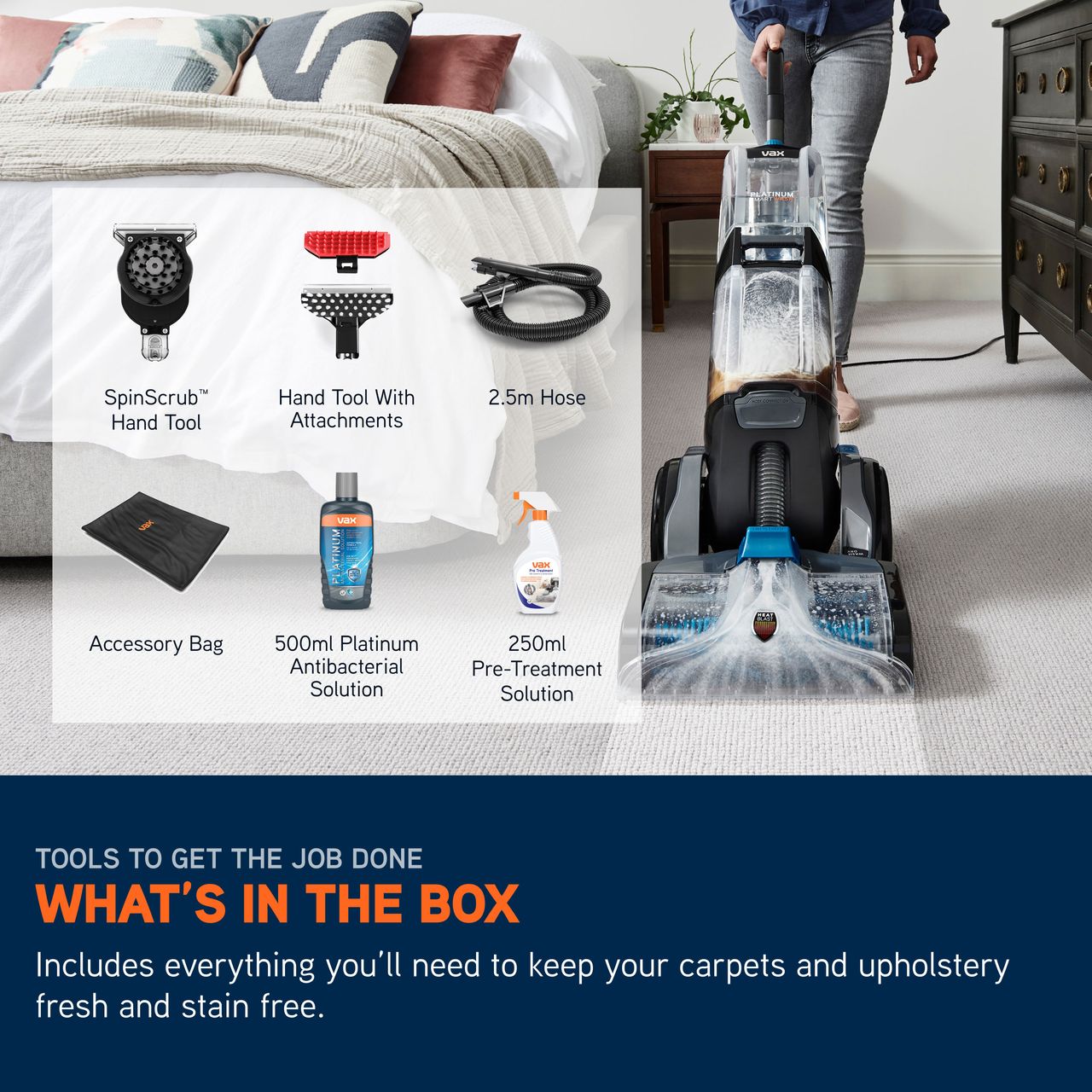 Vax, carpet cleaner | Titan Silver | CDCW-SWXS_TISI | ao.com