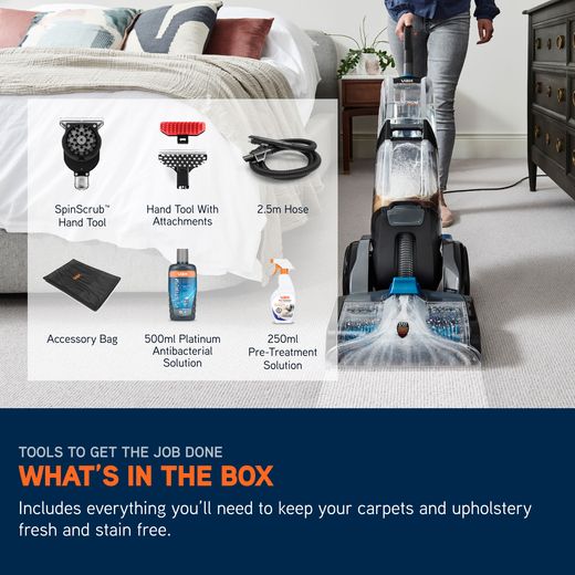 Vax Platinum Smartwash CDCW-SWXS Carpet Cleaner - Annotation - Whats in the box shot