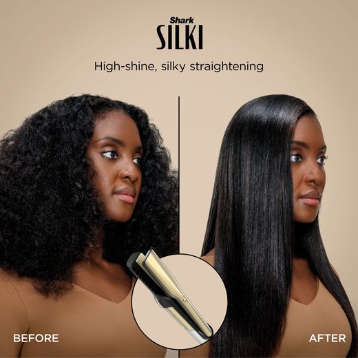 Shark Glam 5 in 1 Curly & Coily Multistyler HD6052SUK Hot Air Styler - Gold - Annotation - Silki straightening