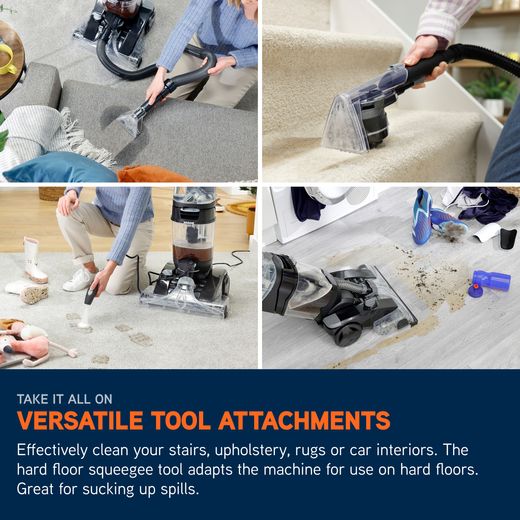 Vax Platinum Power Max ECB1SPV1 Carpet Cleaner - Annotation - versatile tools hot