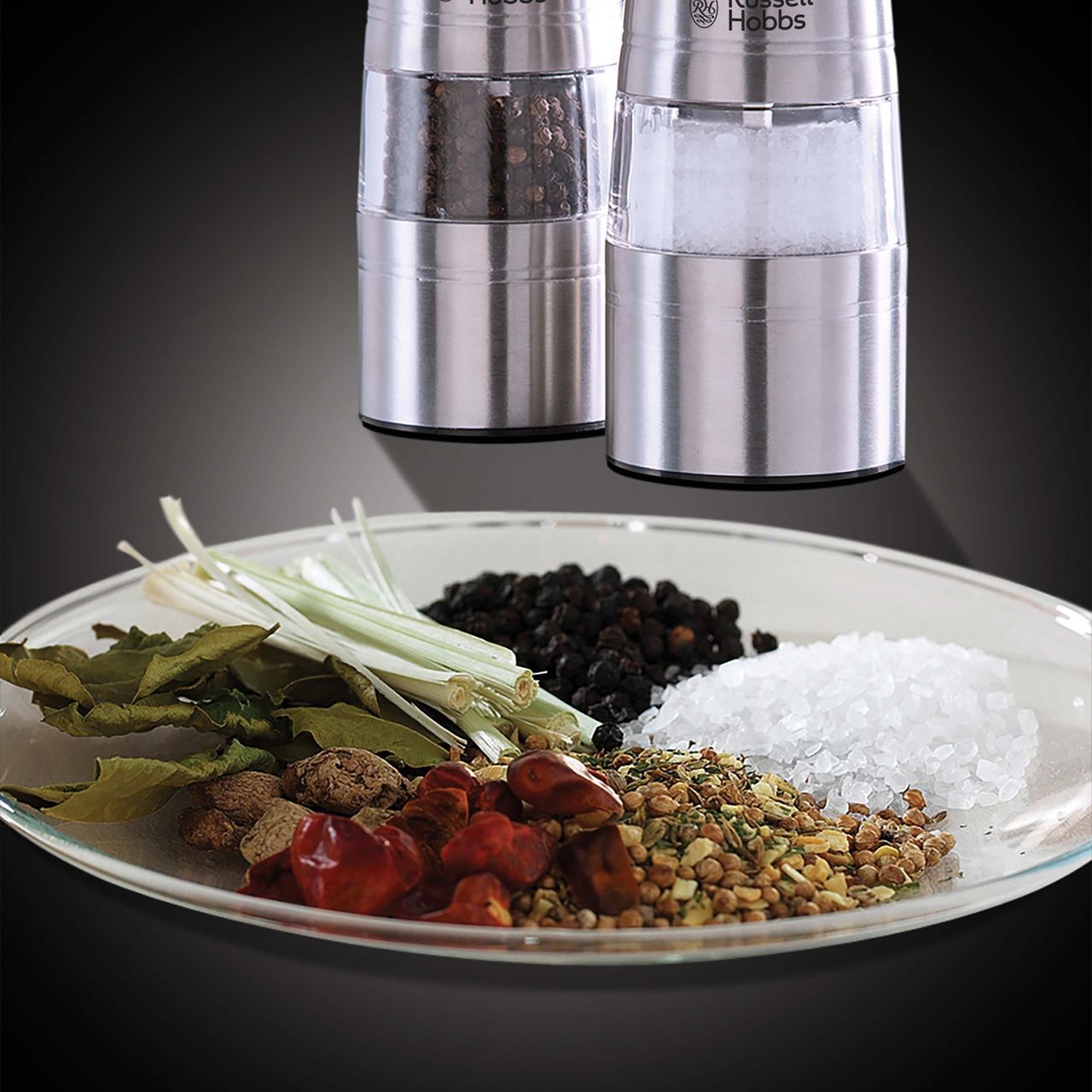 Russell Hobbs salt & pepper grinder set | 23460-56_SS | ao.com