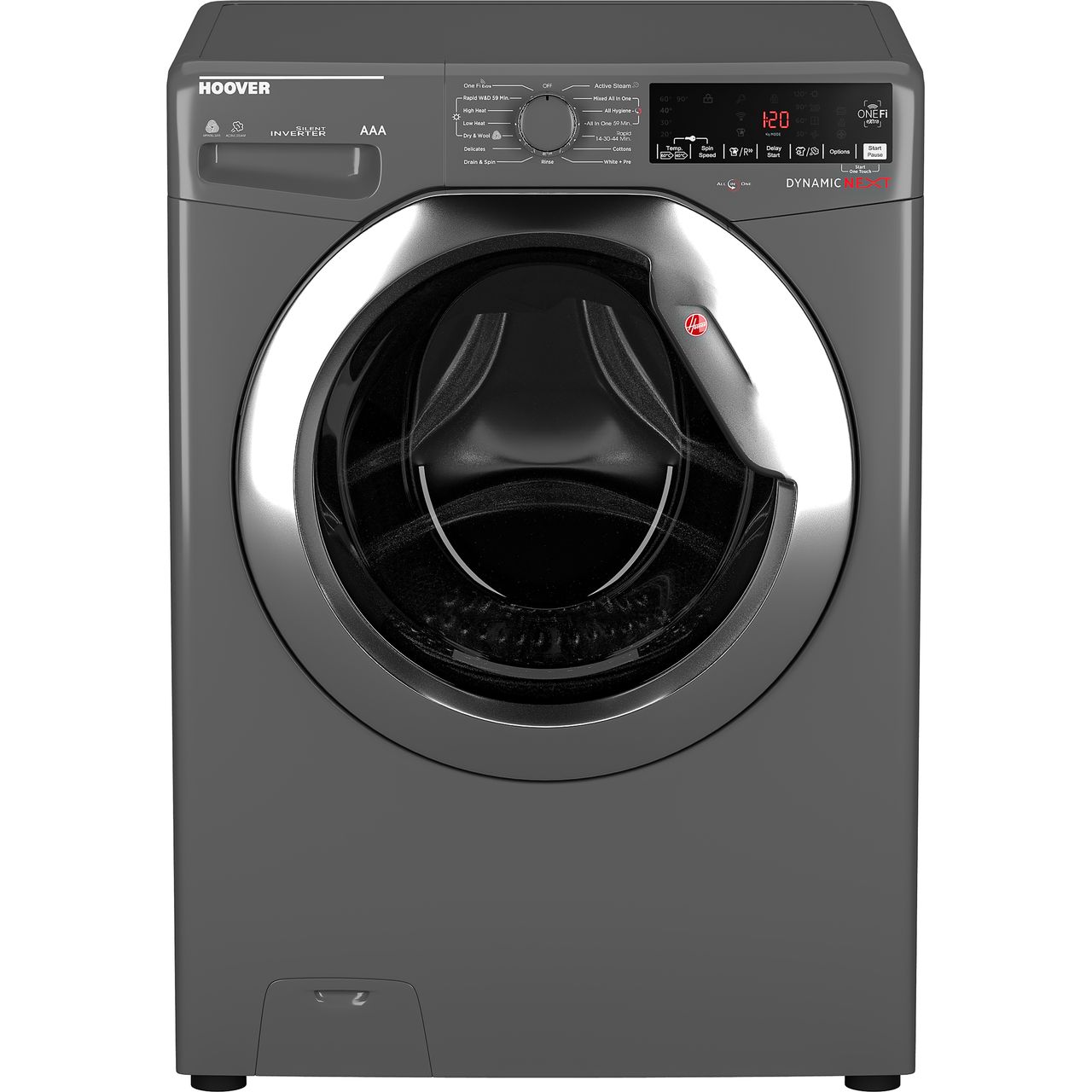 Hoover Dynamic Next WDWOAD4106AHCG Wifi Connected 10Kg / 6Kg Washer Dryer with 1400 rpm Review