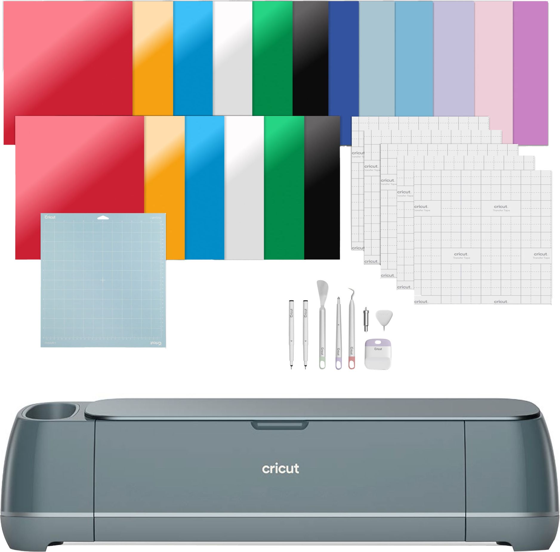 Cricut Maker 4 Essentials Bundle Smart Cutting Machine - Green