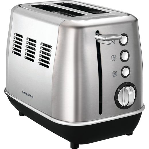 Morphy Richards Evoke 224406 2 Slice Toaster - Brushed Steel