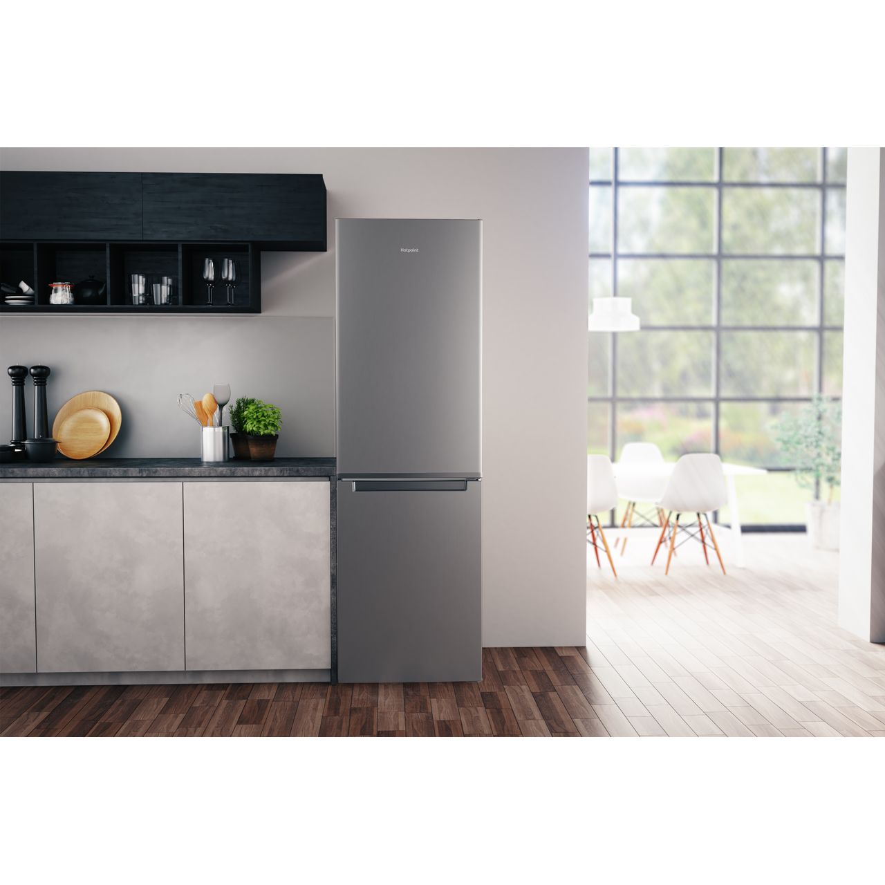 H3t811iox1 Hotpoint Fridge Freezer 338l Ao Com