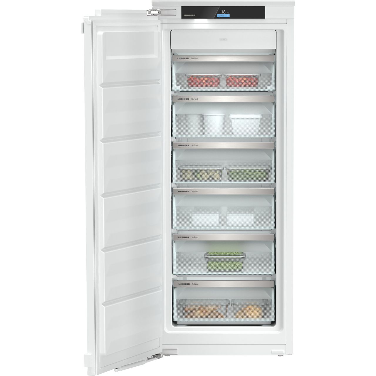 slimline frost free freezer