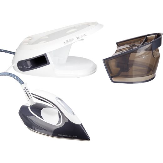 Tefal Express Airglide Pressurised Steam Generator Iron - Grey / White