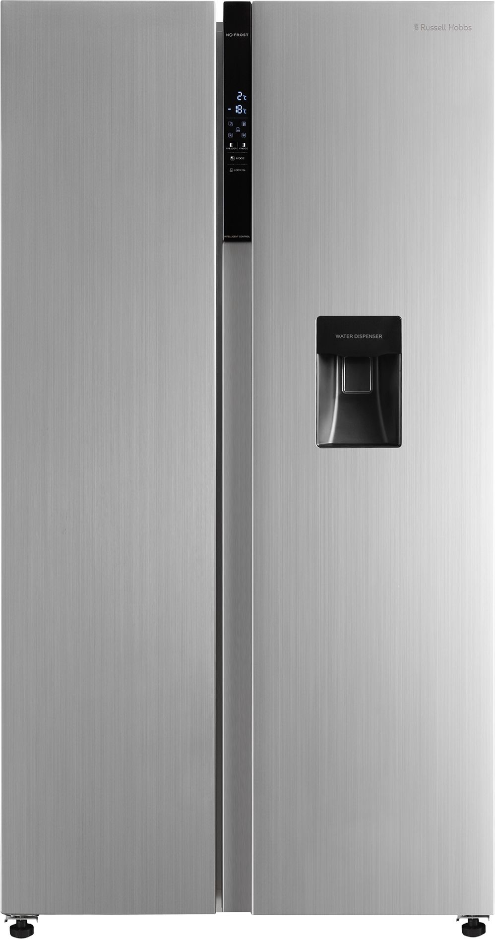 Russell Hobbs RH90AFF201SS-WD Fridge Freezer - 177cm - Stainless Steel