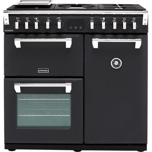 stoves richmond s900df 90cm dual fuel range cooker