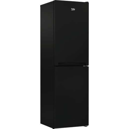Beko Frost Free Fridge Freezer - Black - Right perspective