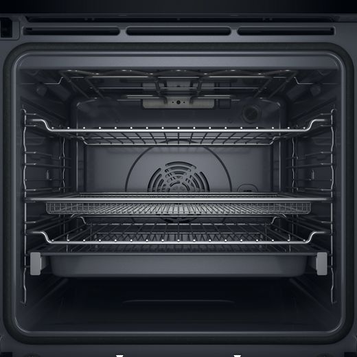 Hotpoint 859991686310 Electric Single Oven Stainless Steel - Cavity shot