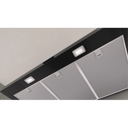 Bosch Series 4 Cooker Hood - Black - Cooker hood in kitchen