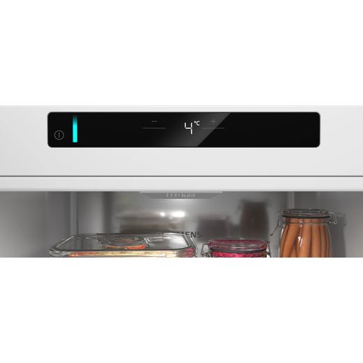 Siemens IQ-500 KS36NAXCG Integrated Upright 186cm Fridge - Black - Control panel