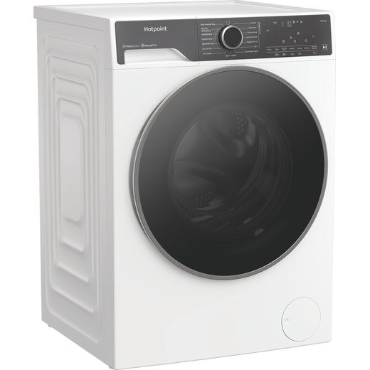 Hotpoint FS Washer Dryer HPD 1093 CARE UK 10Kg / 6Kg Washer Dryer with 1400 rpm - White - Right perpsective shot