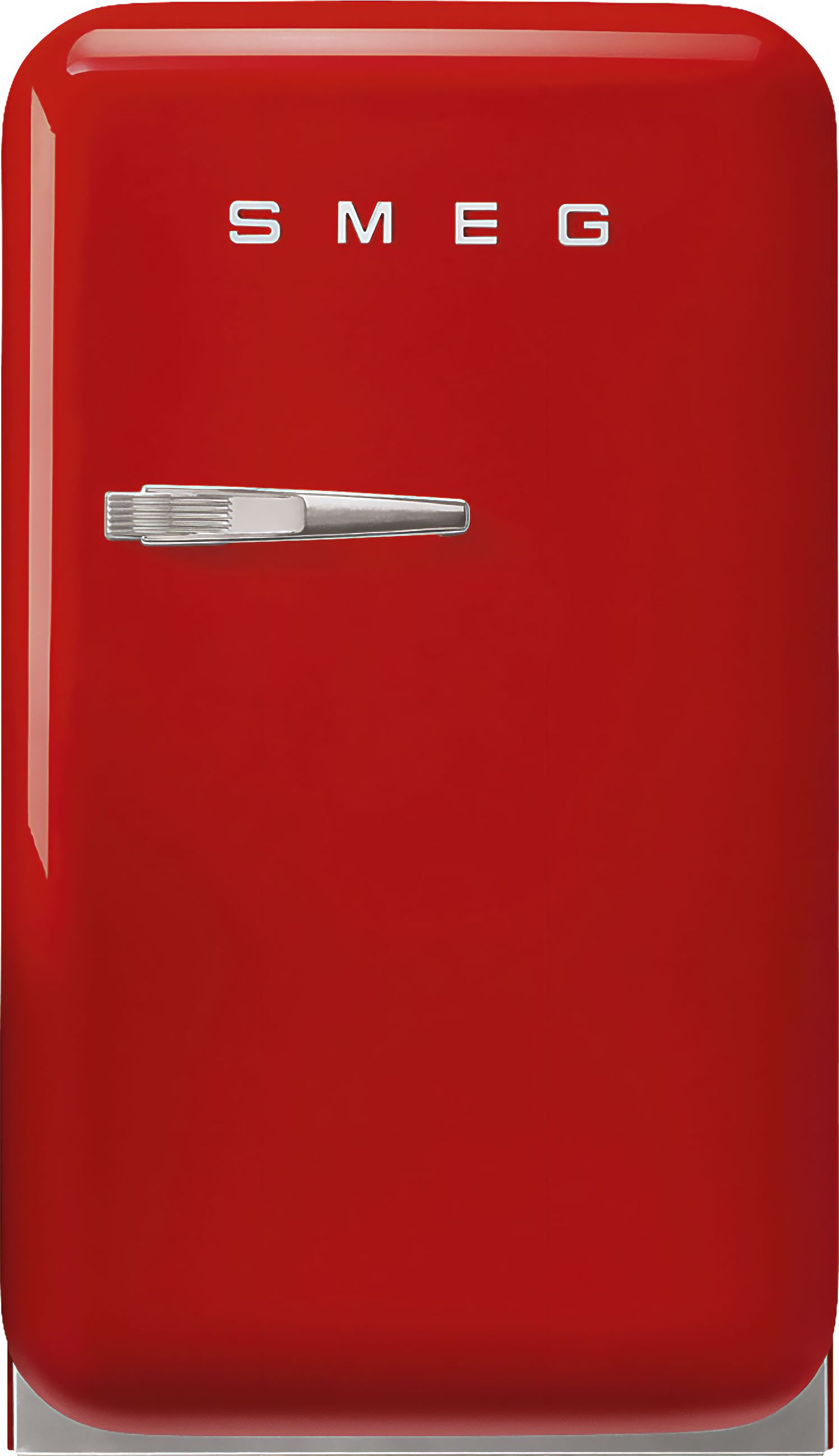 Smeg FAB5RRD6 Mini Fridge - Retro 50s Style - 34L - Red - Freestanding