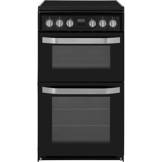 Hotpoint HD5V93CCB/UK Electric Cooker with Ceramic Hob - Black - A/B Rated