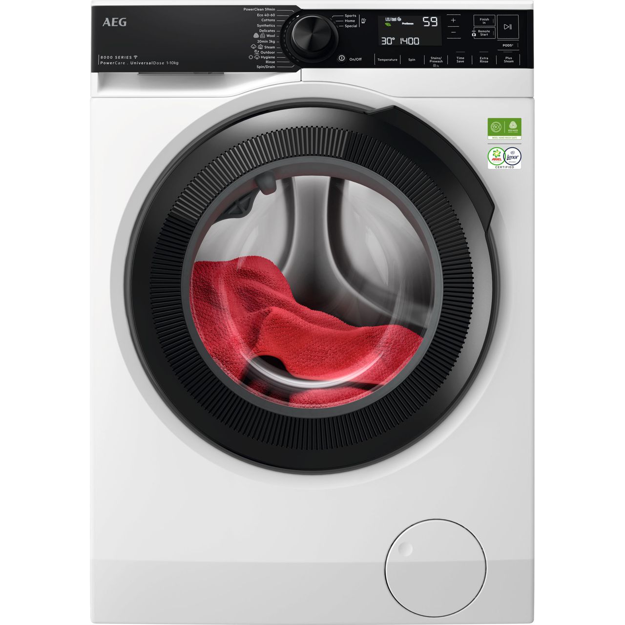 AEG 8000 PowerCare UniversalDose LFSR84146UD washing machine