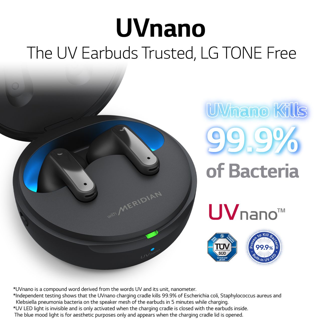 LG UFP9 TONE Free True Wireless Earbuds 