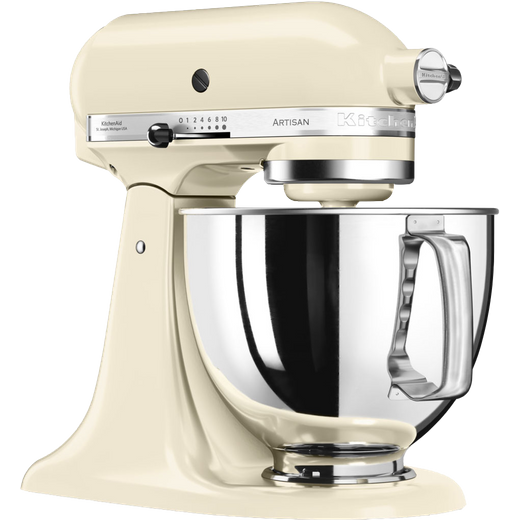 KitchenAid Artisan Stand Mixer with 4.8 Litre Bowl - Almond Cream