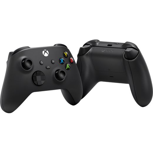 Xbox V2 Wireless Gaming Controller For Android,PC,Xbox One,Xbox One S,Xbox One X,Xbox Series S,Xbox Series X,iOS - Carbon Black - Front and back combination shot