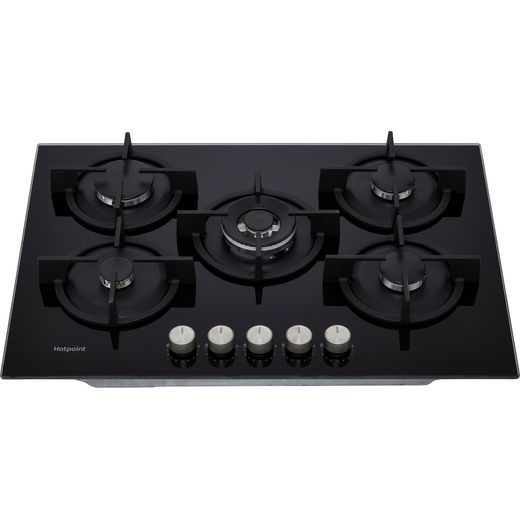 Hotpoint HGS72SBK 73cm Gas Hob