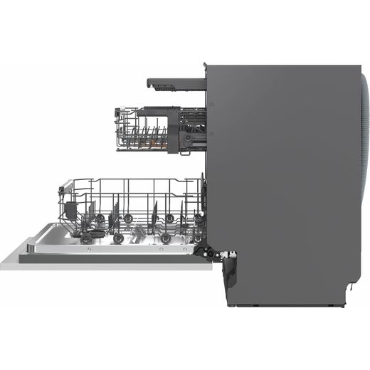 LG Series 8 TrueSteam™ Integrated Standard Dishwasher - Silver - Side shot
