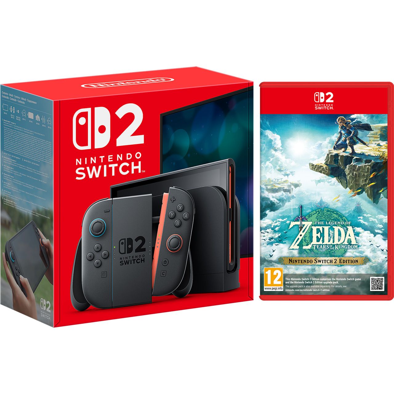 Nintendo Switch 2 Zelda: Tears of the Kingdom | Black | ao.com