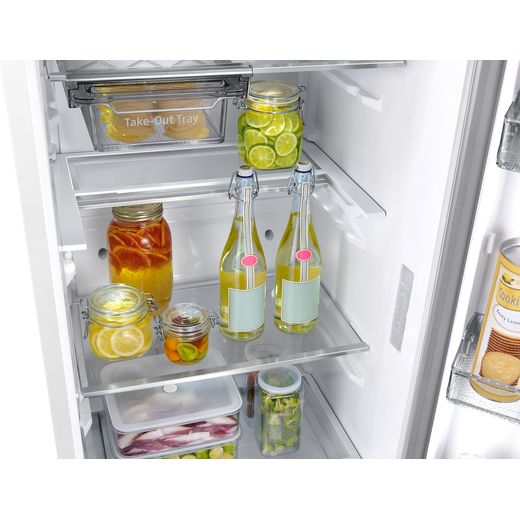 Samsung RR39C7BB7WW 186cm Fridge - White - Internal shot