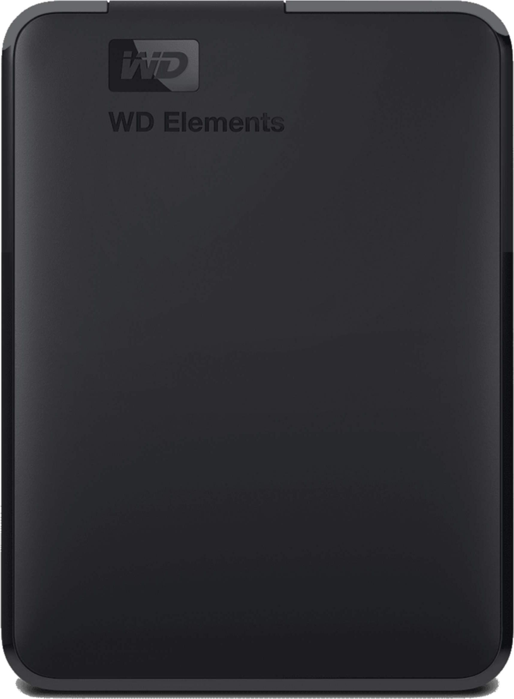 WD 2 TB Portable Hard Drive - Black, Black