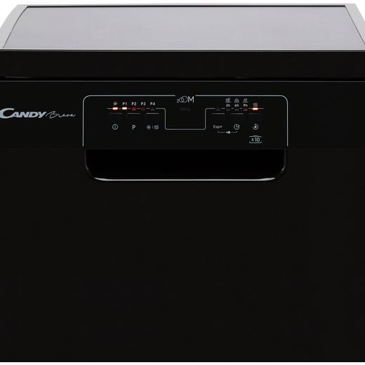 Candy Slimline Dishwasher - Black