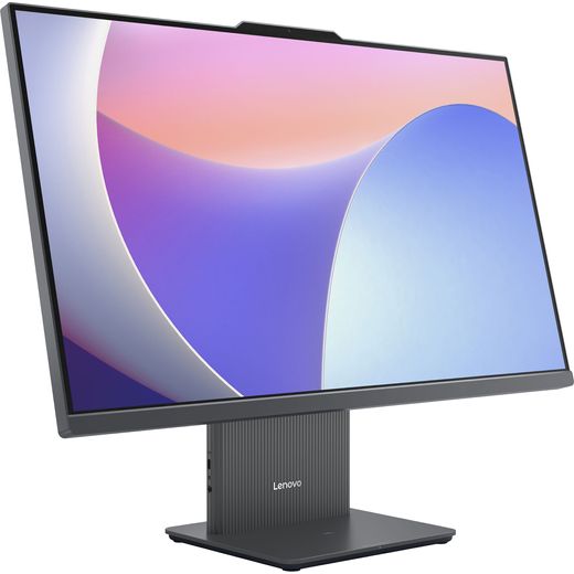Lenovo IdeaCentre AIO 24ARR9 23.8" All-In-One - AMD Ryzen™ 5, 512GB SSD - Grey - Right perspective