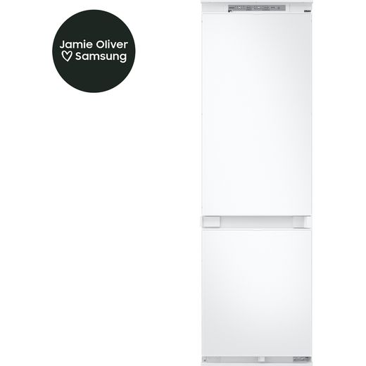 Samsung Series 6 SpaceMax™ BRB70F26DES0EU 178cm 70/30 Integrated No Frost Fridge Freezer with Sliding Door Fixing Kit - White - Annotation - Jamie Oliver