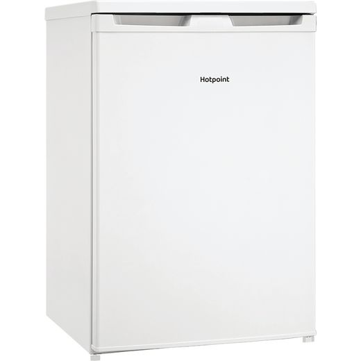 Hotpoint Under Counter Freezer - White - Right perpsective shot 