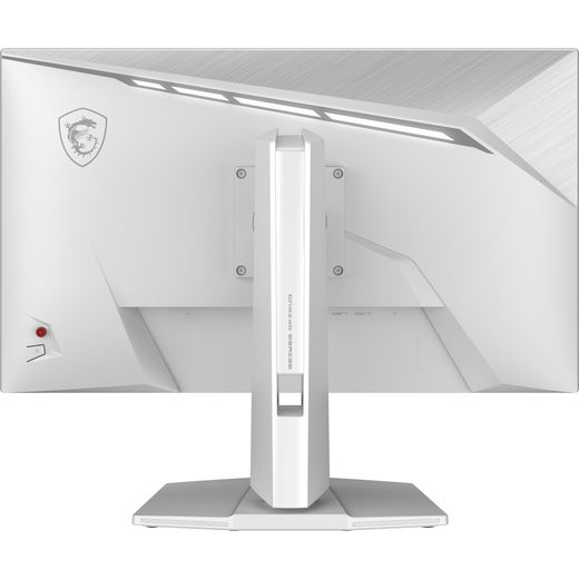 MSI E20 27" WQHD 200Hz Monitor - White - Back shot