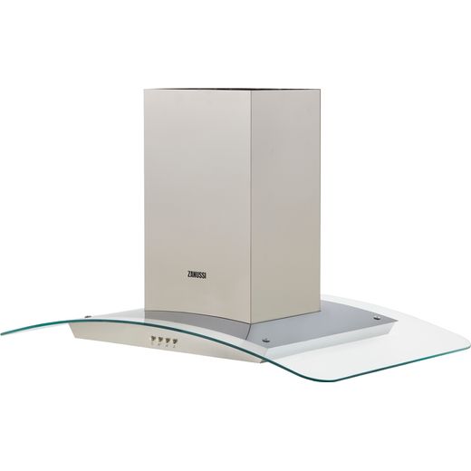 Zanussi ZFI719A 90 cm Island Cooker Hood - Stainless Steel - C Rated